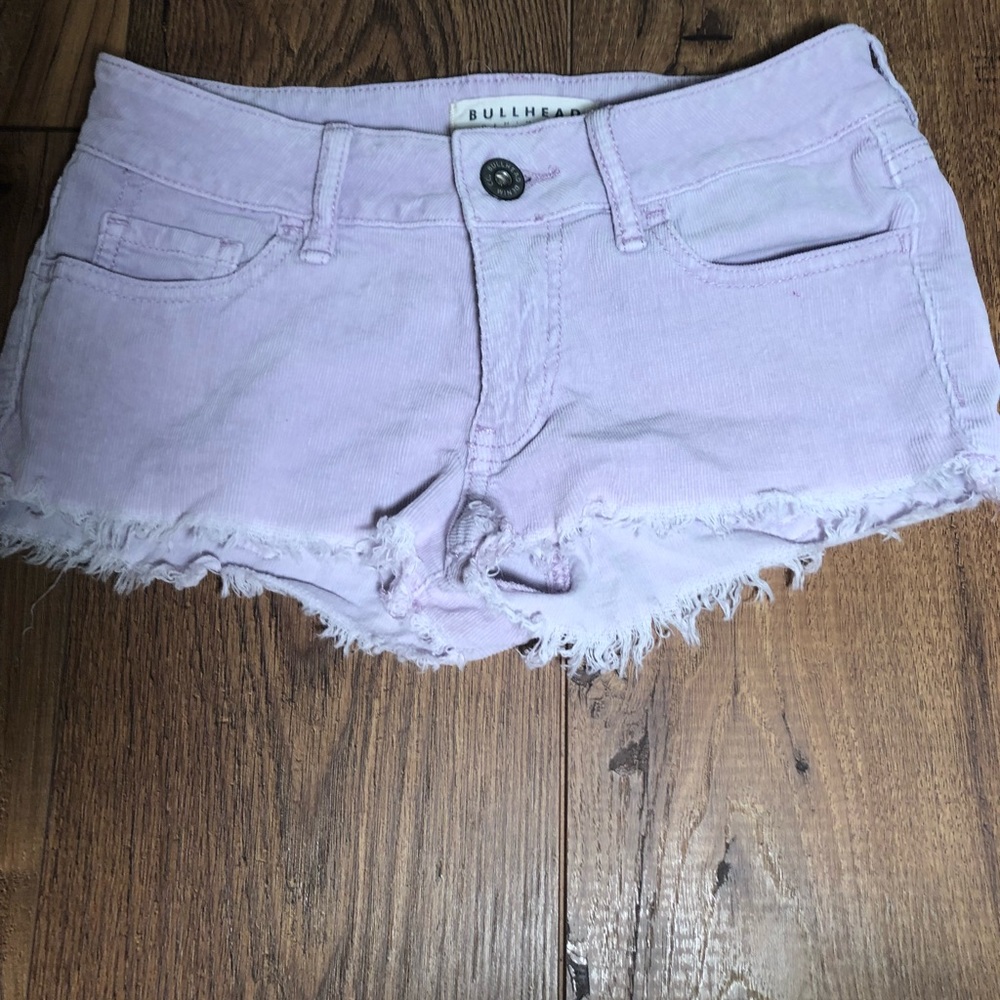 frayed booty shorts